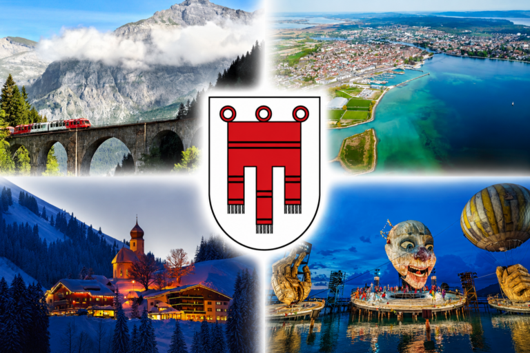 Форарльберг (Vorarlberg) — герб и достопримечательности региона Австрии