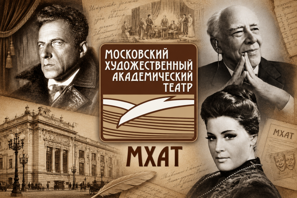 Русские драматурги и актёры в Вене.