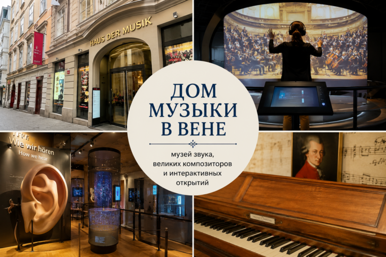 Дом музыки в Вене Haus der Musik — музей музыки, звука и великих композиторов