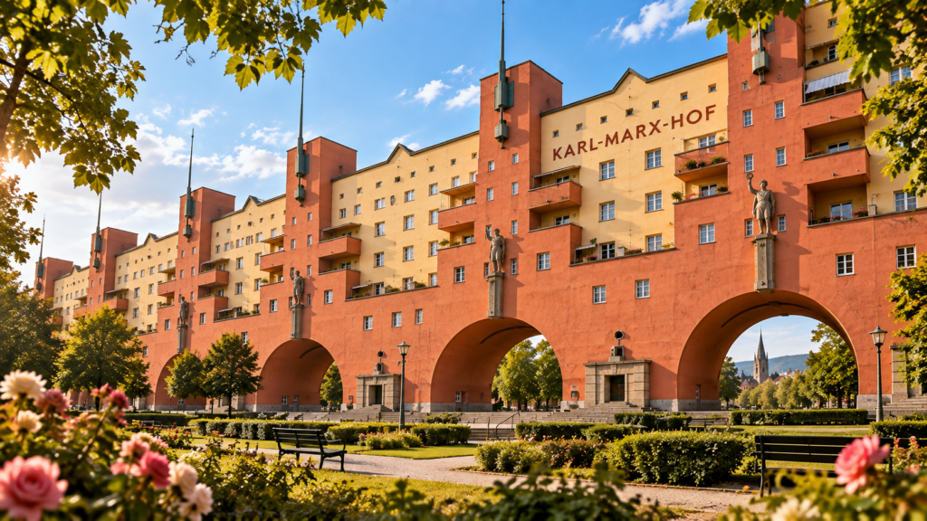 Karl-Marx-Hof в Вене — история, архитектура и «Красная Вена»