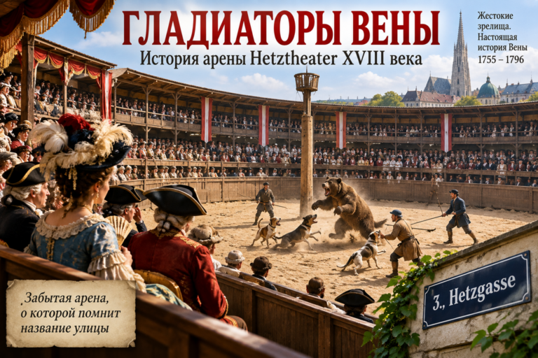 Гладиаторы Вены — историческая арена Hetztheater XVIII века