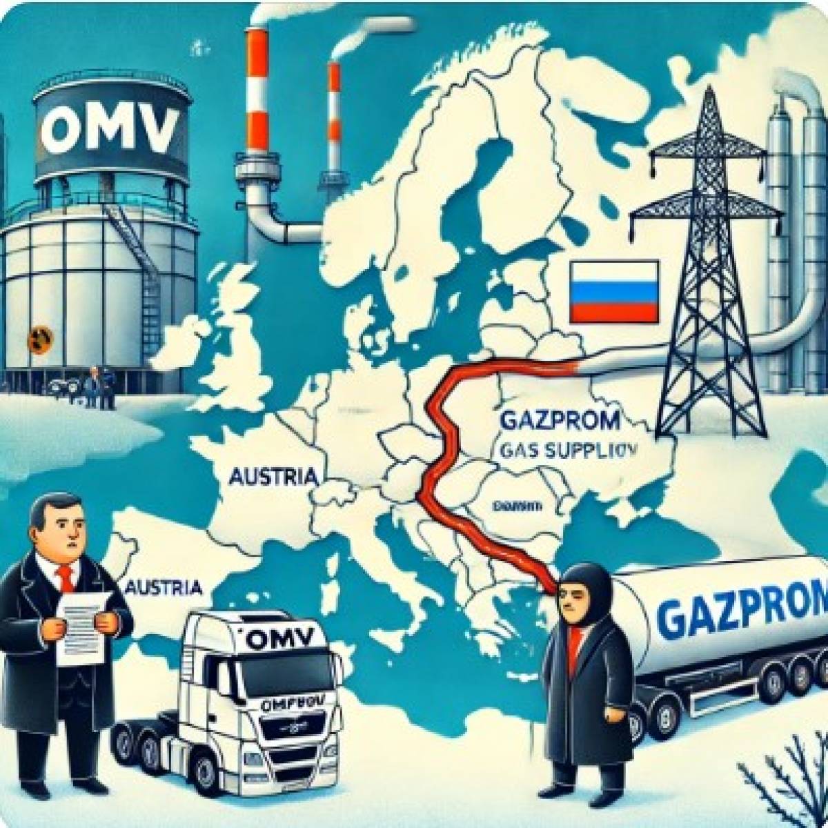 Конфликт OMV и «Газпрома»: причины прекращения поставок газа в Австрию.