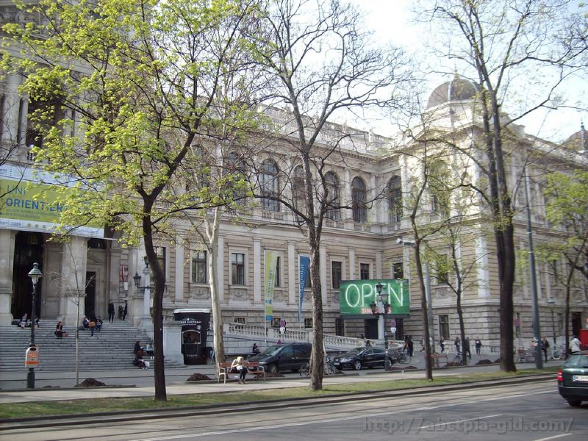 Экскурсии по университетам Вены и других городов Австрии.