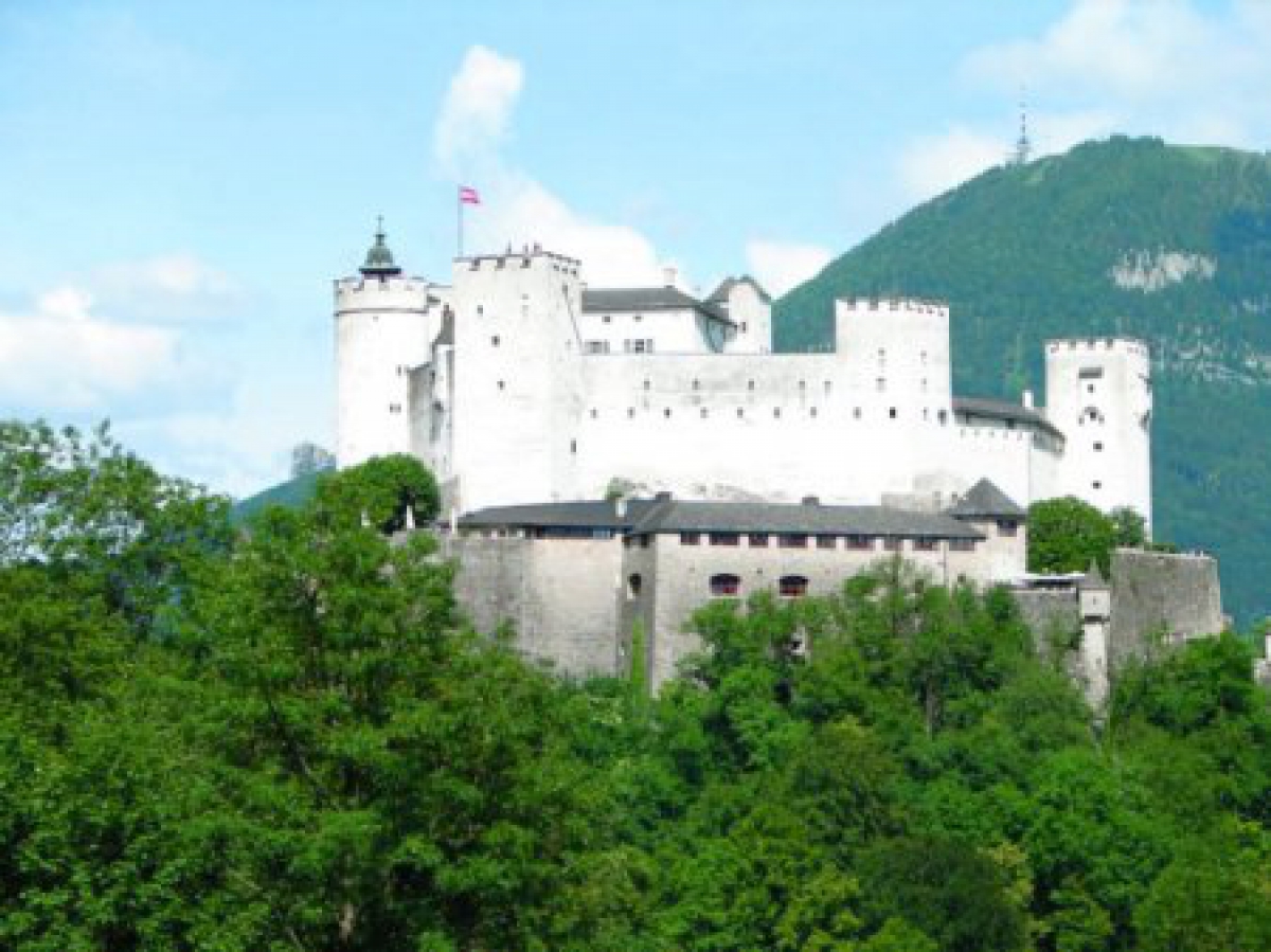 Замок Хоэнзальцбург (Hohensalzburg). Австрия