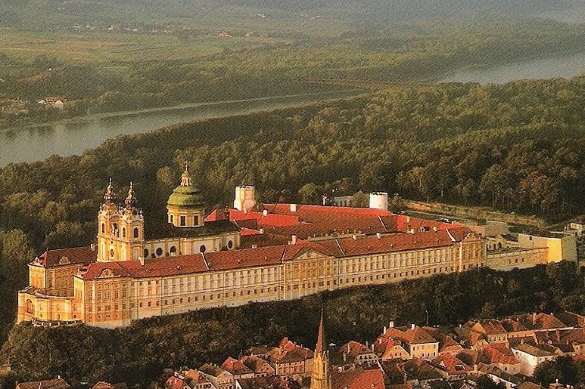 Монастырь в Мельке. Австрия.
